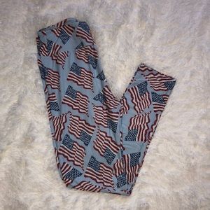 *Fall Sale* LulaRoe OS Americana Leggings